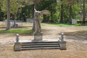 Statue on grounds